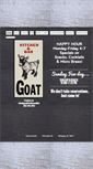 Mobile Screenshot of goatkitchenandbar.com